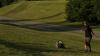 Kenneth Rasmussen (Denmark) playing evening golf at Bundgaardsparken, Aalborg